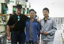 美國(guó)客戶(hù)來(lái)我司參觀(guān)考察, 贊不絕口 